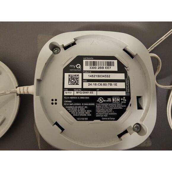 Chamberlain MYQ-G0401 myQ Wi-Fi Smart Garage Door Opener Control - tested - Picture 2 of 5